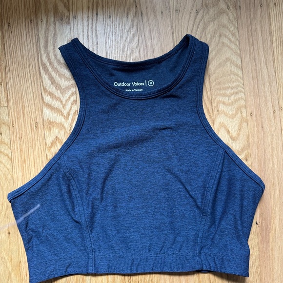 Outdoor Voices Tops - Outdoor Voices Navy sports bra/top